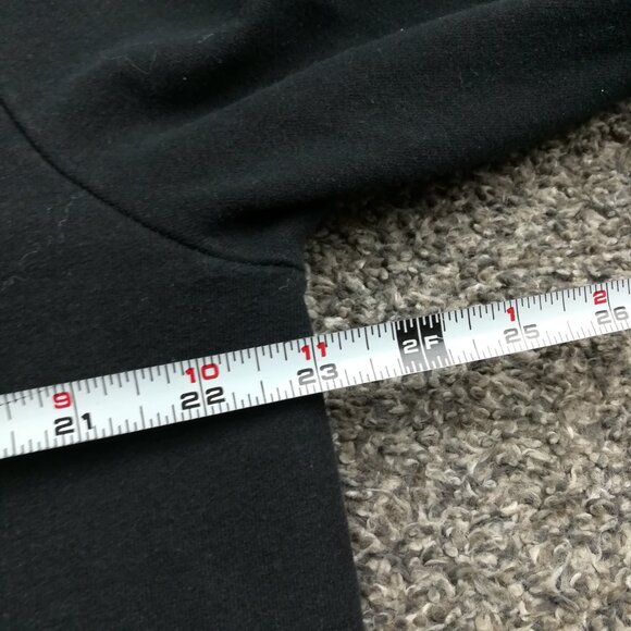 Patagonia Hoodie Uprisal Hoody Sweatshirt P-6 Logo Black Mens Large - Picture 9 of 11